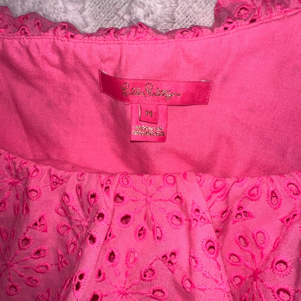 Lilly Pulitzer Ruffle Top - Picture 6 of 7